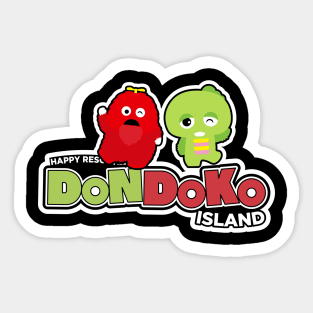 Dondoko island MASCOT 2 Sticker